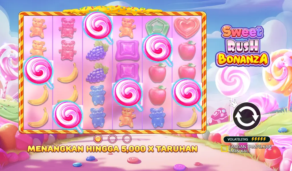 Sweet Rush Bonanza – Demo Slot Pragmatic Play Terbaru 2025
