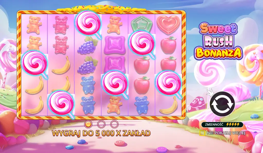 Sweet Rush Bonanza – Recenzja Slotu Pragmatic Play