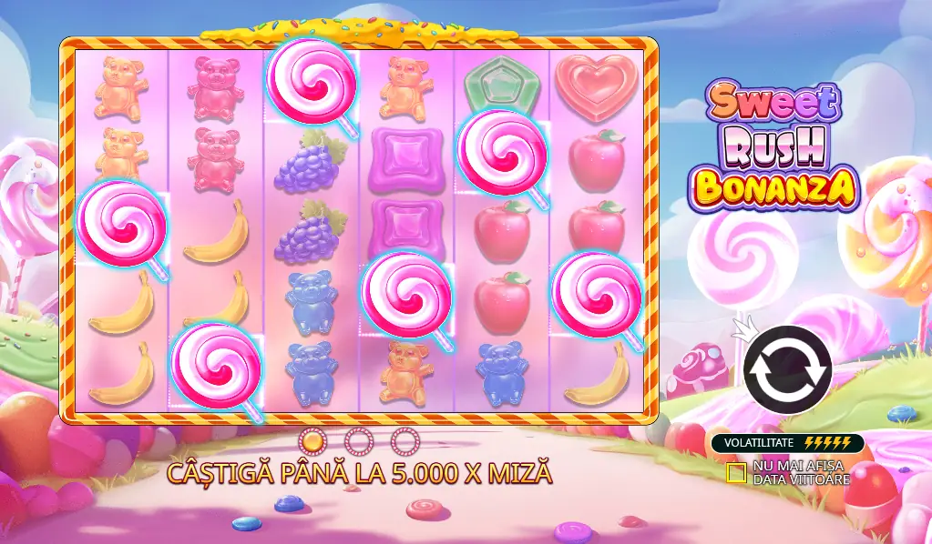 Sweet Rush Bonanza – Recenzie Completă Slot Pragmatic Play